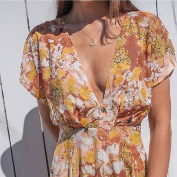 Free People Freddy Tie Mini Dress NWT - Picture 8 of 16